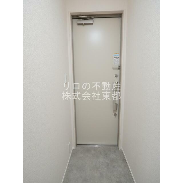 玄関には下駄箱があるのでスッキリとした空間を保てます