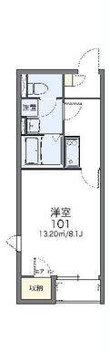 代表的な間取のため実際の間取とは異なる場合があります
