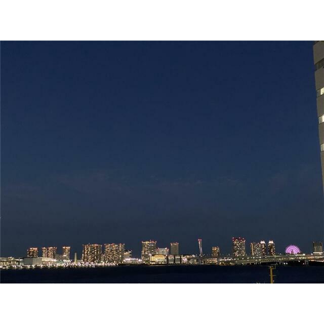 バルコニーより夜景２