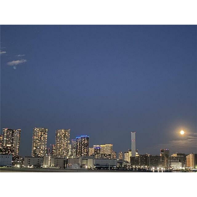 バルコニーより夜景