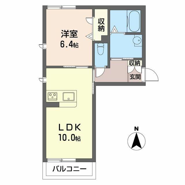 シャーメゾン　ディアナ ００２０１ 1LDKの画像