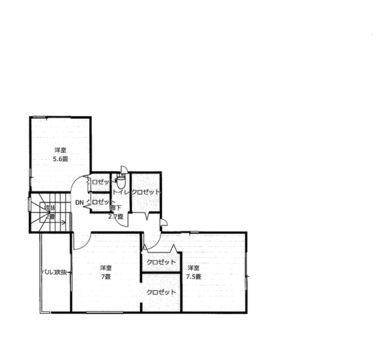 ２階　間取図