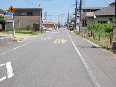 前面道路（市道）