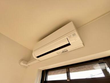 「エアコン」各居室に新品のエアコンを設置しています