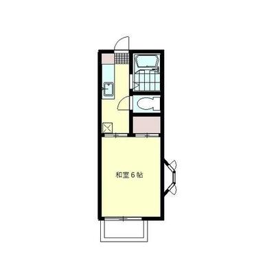 ※別号室・反転タイプの間取り