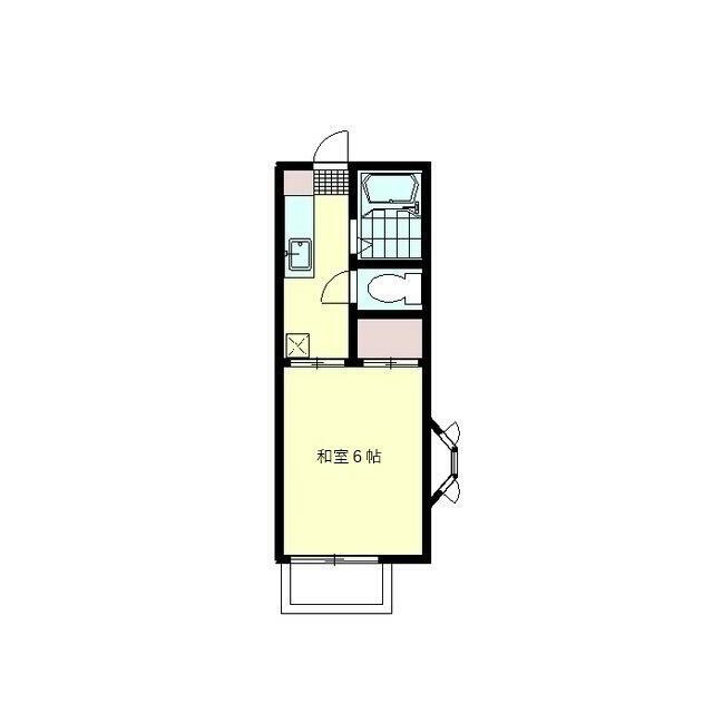 ※別号室・反転タイプの間取り