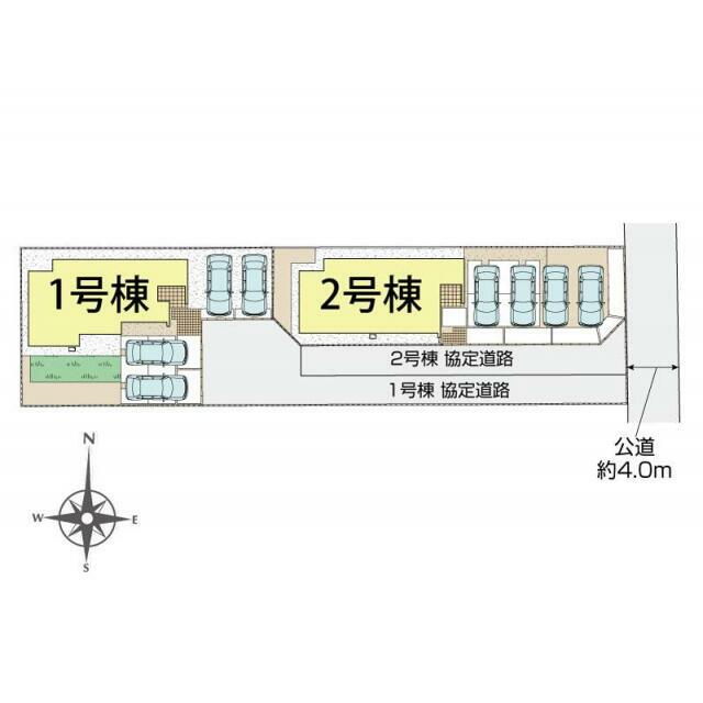 沼津市下香貫木ノ宮2棟 区画図
