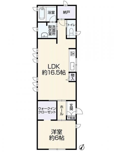 高崎市 吉井町下長根 (吉井駅) 1階建 1SLDKの画像