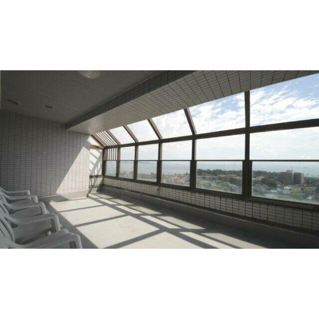 最上階の共有展望空間