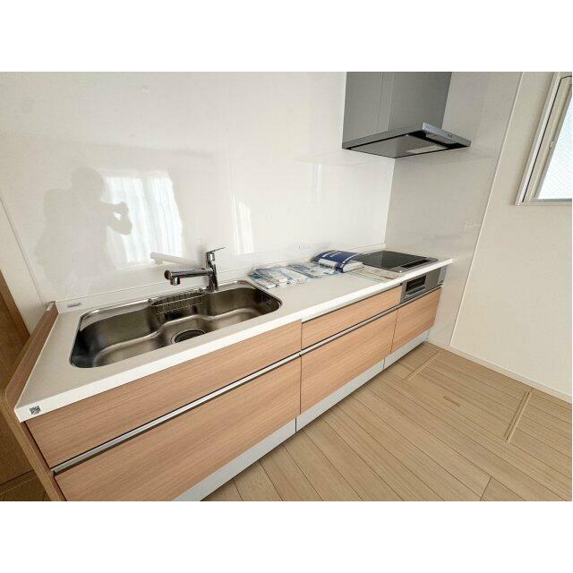 コンパクトなキッチンで掃除もラクラク