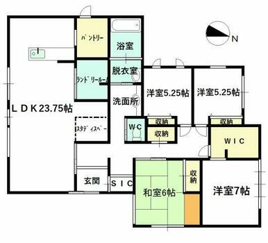 人気の平屋！広々LDK！ダブル断熱、トリブルガラスのサッシ、長期優良住宅で断熱性、耐震性も優れています