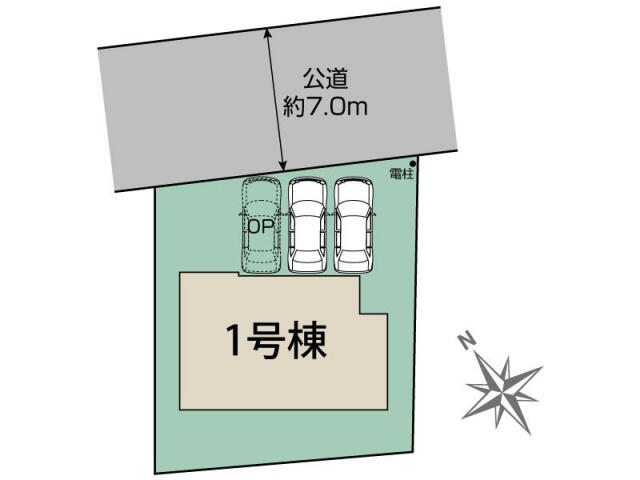 市川市 若宮２丁目 (東中山駅) 2階建 4LDK
