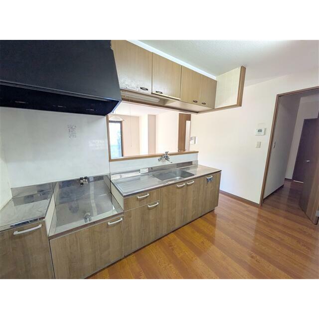 キッチンです。カウンターから家族のコミュニケーションが生まれます。