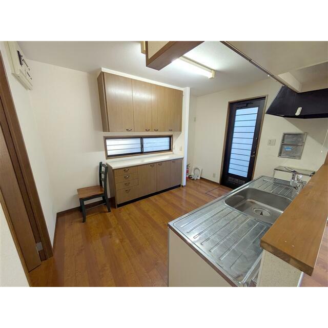 キッチンです。カウンターから家族のコミュニケーションが生まれます。