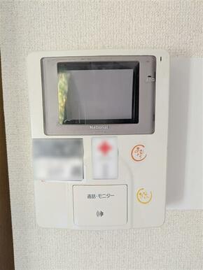 モニター付きインターフォンです。