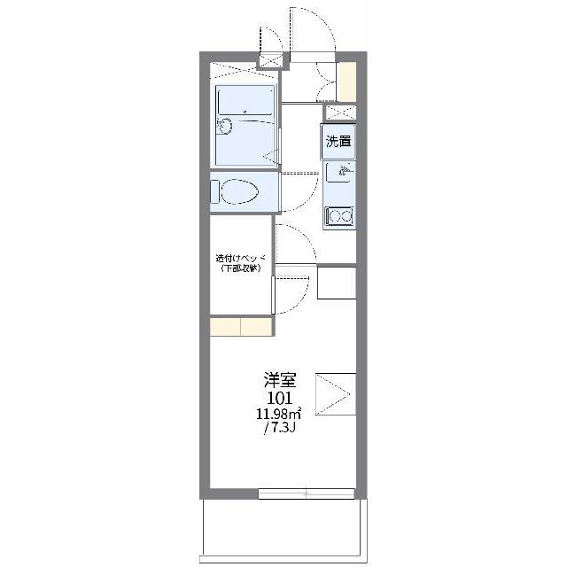 代表的な間取のため実際の間取とは異なる場合があります