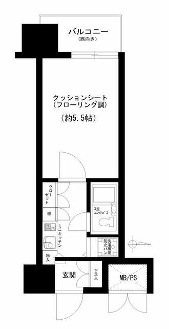 新丸子ダイカンプラザＣｉｔｙ 10階 1K