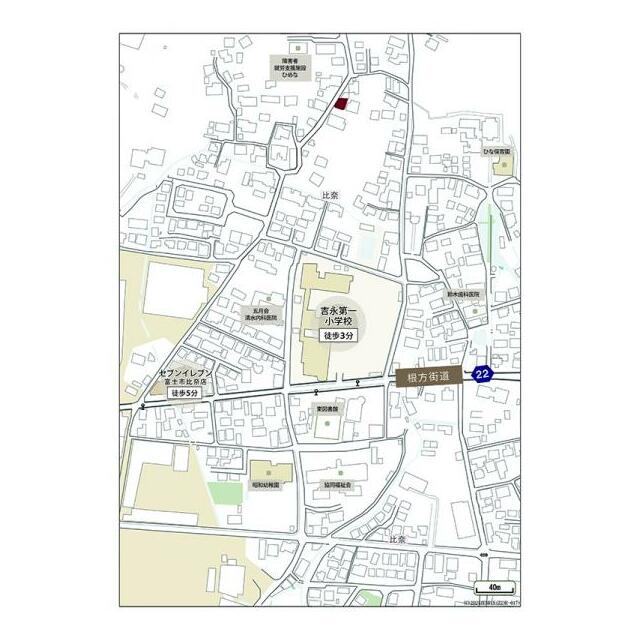 現地周辺案内図