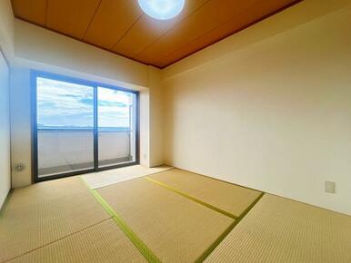 「和室」6帖の和室です。