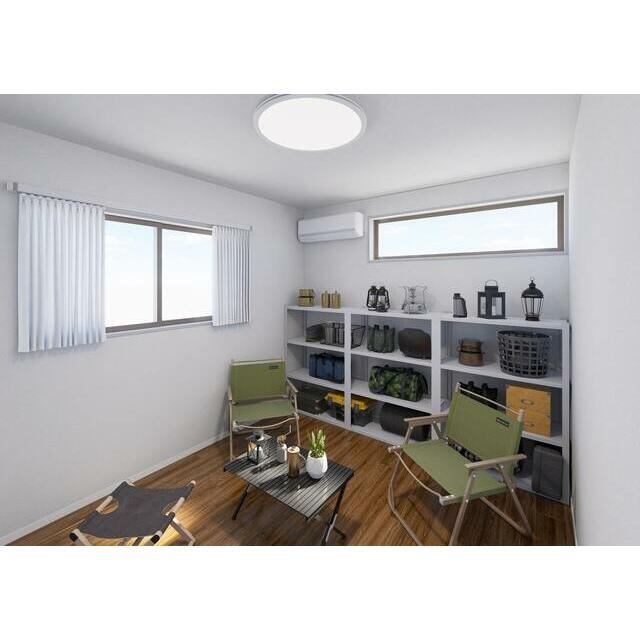 笑顔が溢れる、心和むリビング（1号棟）