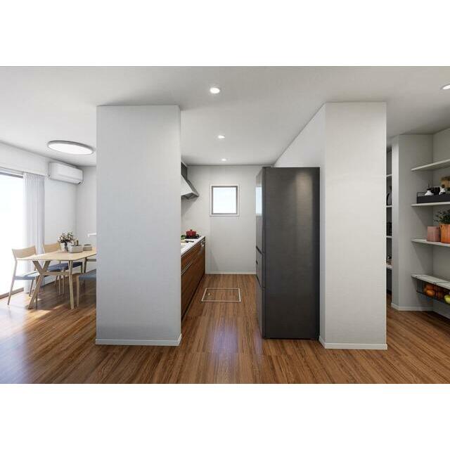 栄養補給だけじゃない。だからキッチンはとっても大切。（1号棟）