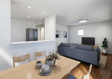 おうち時間を楽しむにはリビングを大好きな空間にするのがいちばん（1号棟）