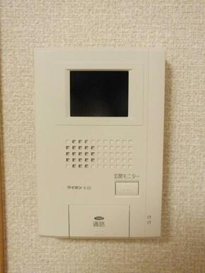 モニター付きインターホン