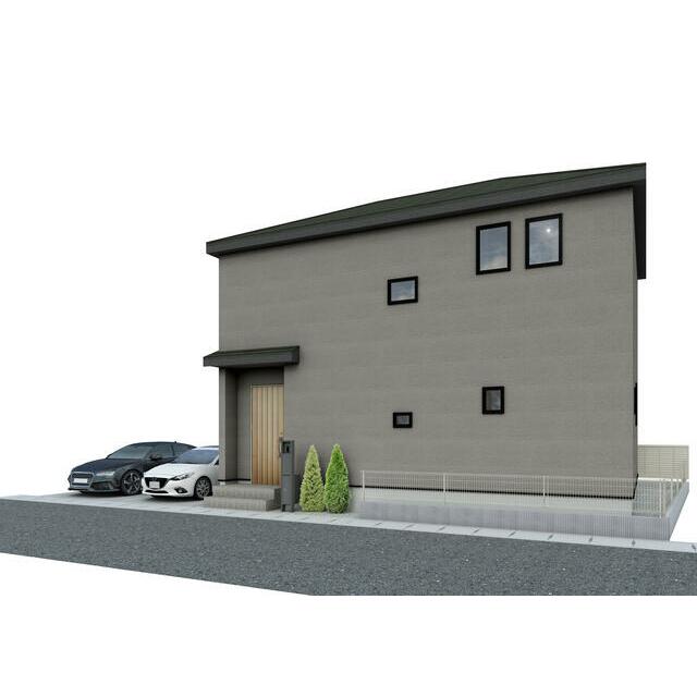 ☆２０２６年１０月完成予定☆ 外観完成予想パース ※ＣＧイメージにつき実際にと異なる場合がございます。
