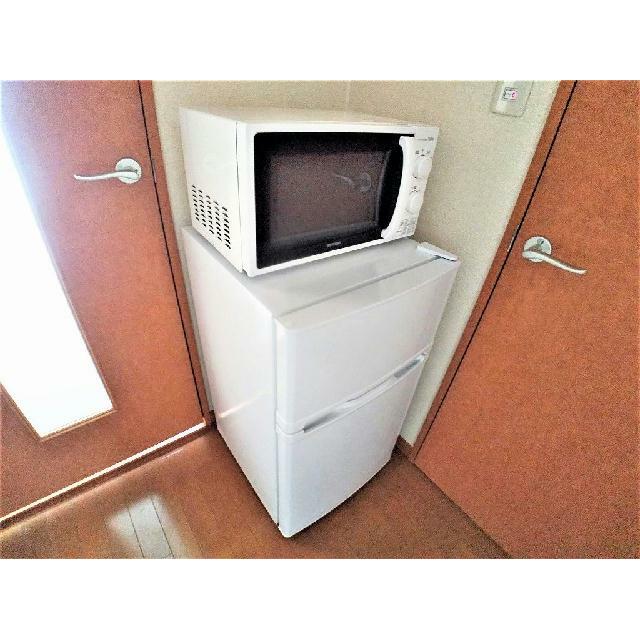 レンジと冷蔵庫