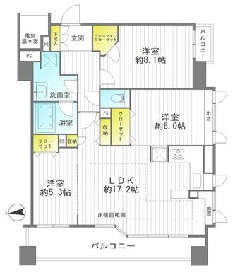 フルリノベーション済みの角住戸！ＬＤ床暖房付きです♪