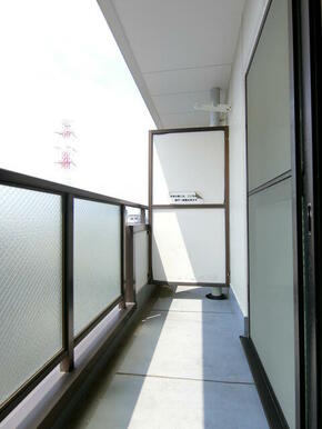 ★広々したバルコニーです★