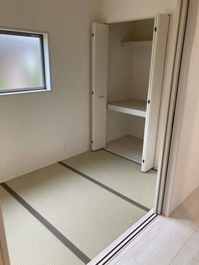 温かみを感じる畳の空間、インテリアに＋αのテイストを加えてアイデア無限大（1号棟）