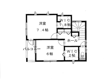 ２階　間取図