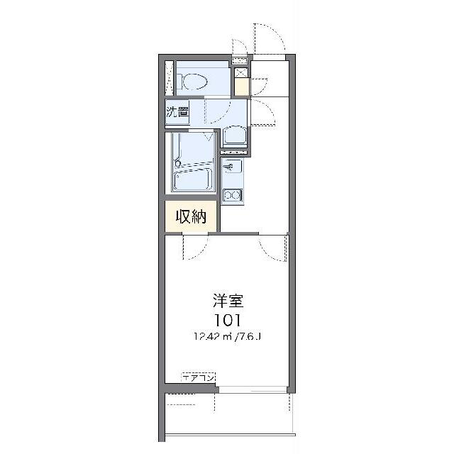 代表的な間取のため実際の間取とは異なる場合があります
