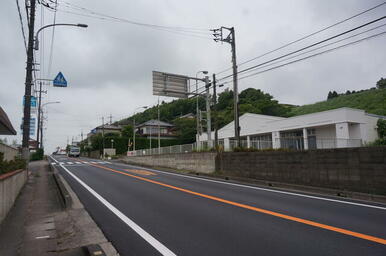 前面道路