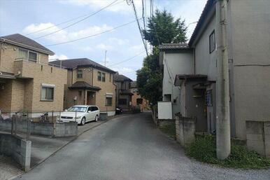 東側道路　現地（2024年７月）撮影