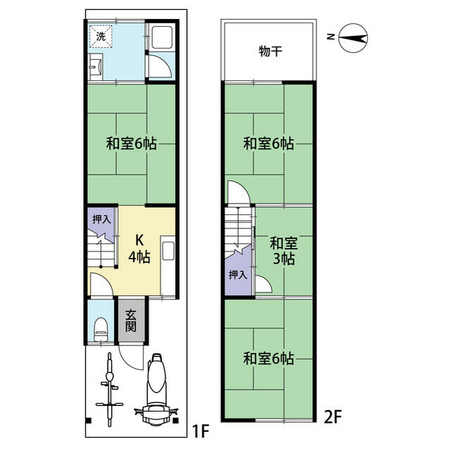 京都市西京区下津林北浦町住宅