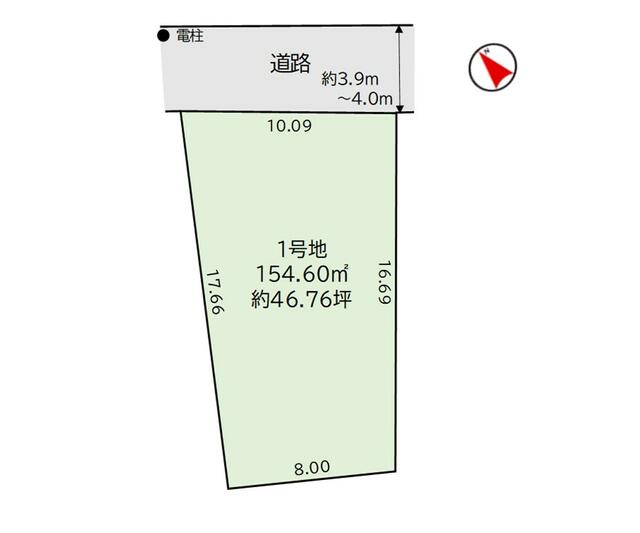 物件画像 北九州市戸畑区 一枝２丁目 (九州工大前駅) 住宅用地