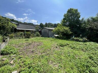120坪以上あるので家庭菜園も十分可能です♪