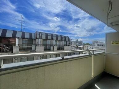 「バルコニー」見晴らしの良い眺望です。