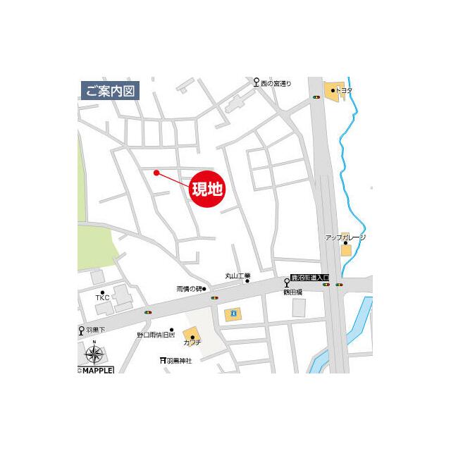 現地案内図