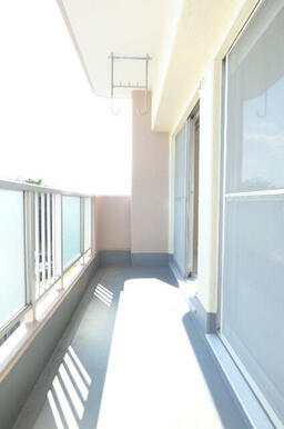 ★広々としたバルコニーです★