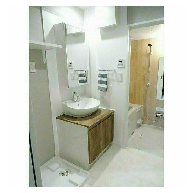 洗濯機パン付き