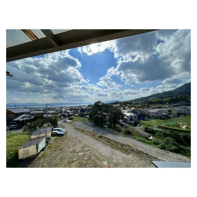 二階バルコニーからの景色