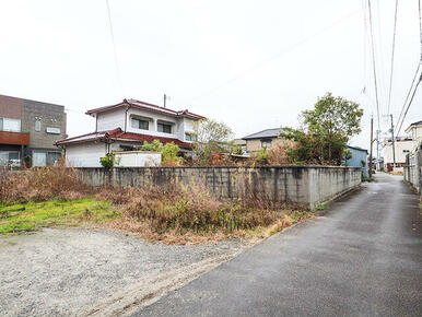 松山市西垣生町中古住宅の外観　　南西側より撮影