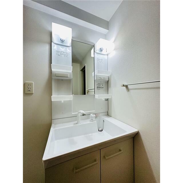 同タイプの洗面化粧台を設置予定です。