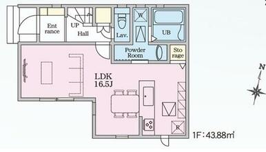 1階間取り図面
