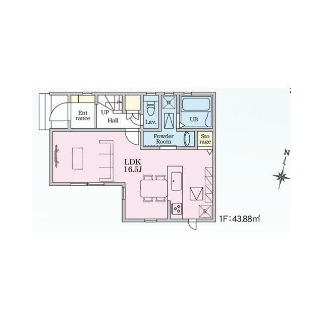 1階間取り図面