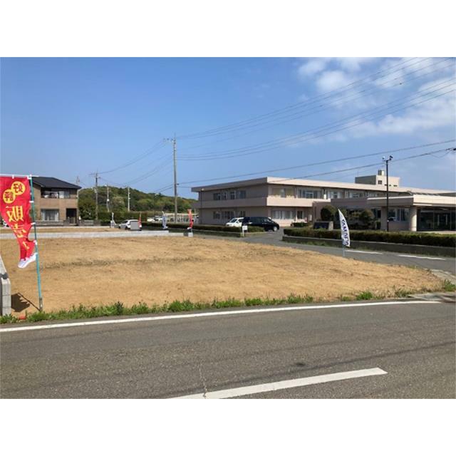 ヤマダホームズがお届けする新築平屋がこの場所に建ちます！２号地（２０２６年４月撮影）