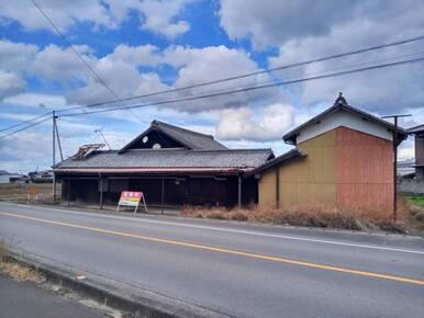 建物は解体して引き渡しです。
